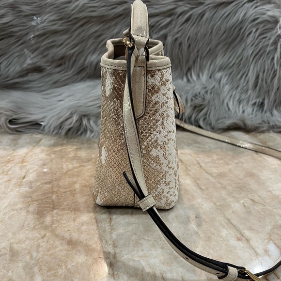 Michael Michael Kors SURI PYTHON CROSSBODY BAG - Picture 3 of 8